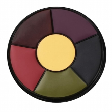 Halloween 6 Colors Body Paint Face Paint Clown Halloween Makeup Wound Effect Makeup Palette