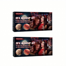 Halloween Skin Wax Plasma Makeup Set Scar Makeup Horror Party Makeup Props Modeling Scar Wax Coagulated Blood With Scraper Tool Skin Products