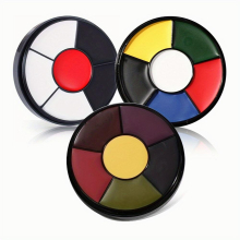 6 Colors Face Paint Palette DIY Makeup Waterproof Long Lasting For Body Non Toxic Safe For Adults Halloween Makeup Parties Masquerade And Cosplay