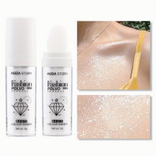 Fairy High gloss Pat Powder Whole Body Brightening Natural Three dimensional Loose Powder Repairing Blush Stage Makeup Fairy Glitter Face Body Makeup