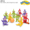 Random Teletubbies 4pcs Figure Model Toy Set Cake Topper Decor Diy Accessories 2