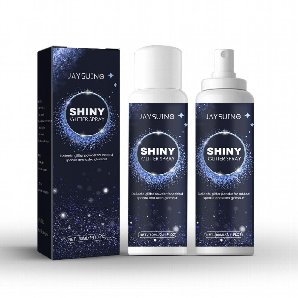 Multicoloured Body Brightening Glitter Spray Parties Glitter Spray Sparkle Spray For Hair & Clothes And Body 2 03Fluid Ounce