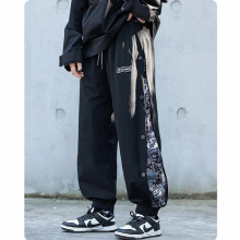 Bandanna Button Gothic overalls male function women/Mens clothes Harajuku Hiphop Cargo Pants Jogger Leggings oversized Overalls