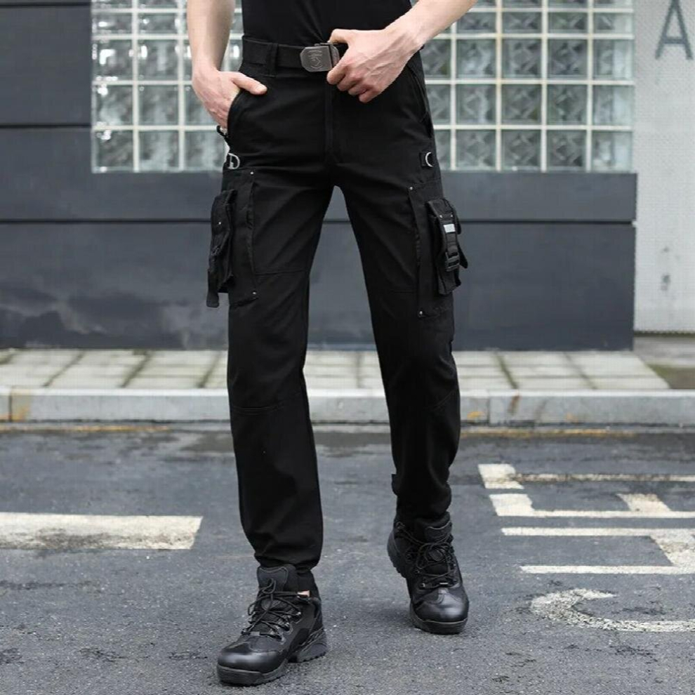 Mens Military Pants Top Multi-Pocket Overalls Scratch Resistant Cotton Casual Cargo Pants Men Army Trousers-image-OPC-PCQQVDH-NEW