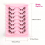 False Eyelashes Fox Eye 7 Pairs Charming Makeup Natural Look Slender False Eyelashes 6