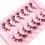 False Eyelashes Fox Eye 7 Pairs Charming Makeup Natural Look Slender False Eyelashes 2