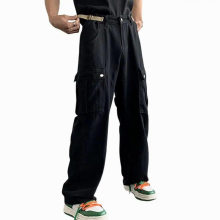 Y2K Mens Overalls Techwear Cargo Pants Work Harajuku Straight Casual Pants for Men Sweatpants Wide Leg Joggers Trousers Clothes