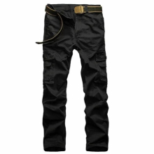 Mens Four Seasons Multi-Pocket Overalls Cotton Outdoor Overalls