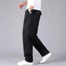 20220 Mens Casual Pants High Overalls Four Seasons Trousers Men