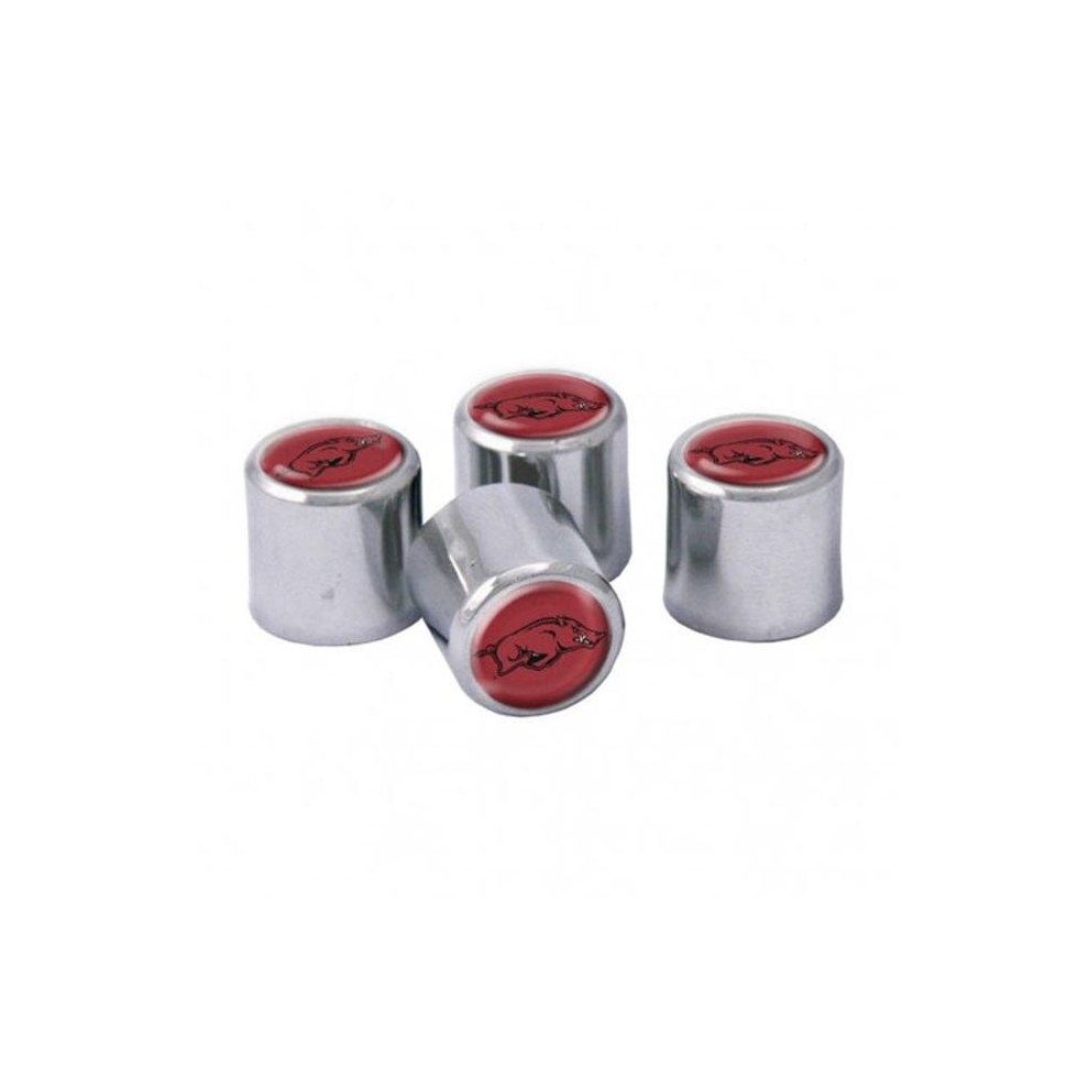 Arkansas Razorbacks Valve Stem Caps - Set Of 4 748702860521