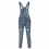 Mens Suspender Jeans Ripped Leisure Tooling Shoulder Strap Jeans 2