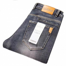 Mens Jeans Streetwear Male Straight Jeans Casual Pants Men Clothing Classic Style Elasticity Denim Trousers