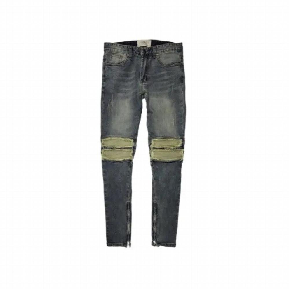 Autumn Light Jeans Retro Straight Pants All-match Thin Casual Pants Men Boutique Clothing Style-image-OPC-PCQQZHC-NEW