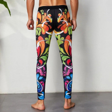 Compression Leggings Mens Running Sport Tights Male Gym Training Base Layer Trousers Jogging Pants