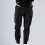 Bunched overalls with multi-pocket drawstring solid mens slacks with zipper 1