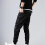 Bunched overalls with multi-pocket drawstring solid mens slacks with zipper 5