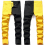 Mens Micro Elastic Jeans Teenagers Dual-Color Patchwork Jeans 2