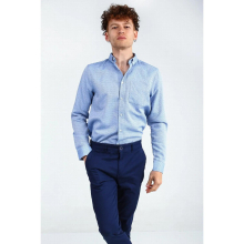 Male Navy Regular Pants all seasons always nice