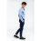 Male Navy Regular Pants all seasons always nice 3