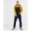 Mens Solid Overalls Denim Suspenders Jumpsuit 2