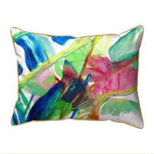20 x 24 in. Pink Palms Extra Large Zippered Indoor & Outdoor Pillow