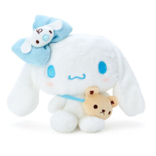 (Cinnamoroll) Melody Kuromi Sanrio Cinnamoroll Hello Kitty Plush Toy Cartoon Gift Decoration