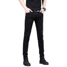 Spring Autumn Business Dress Pants Men Elastic Waist Frosted fabric Casual Trousers Formal Social Suit Pants Costume Homme