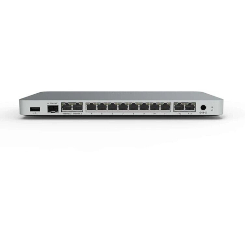 Cisco Meraki MX75 Cloud Managed Firewall, Silver 10x Gigabit Ethernet