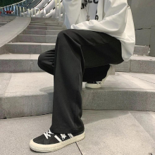 Suit Pants Men Harem Pants Mens Casual Spring Summer All-match Mopping Pants Office Loose Straight Suit Trousers