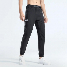 Rainbowtouches Fitness Men Summer Thin Quick Drying Ice Silk Loose Breathable Leggings Casual Sports Pants Superior