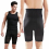 Men Short Fat Burning Flat Stomach Compression High Waist Shape Leggings 3