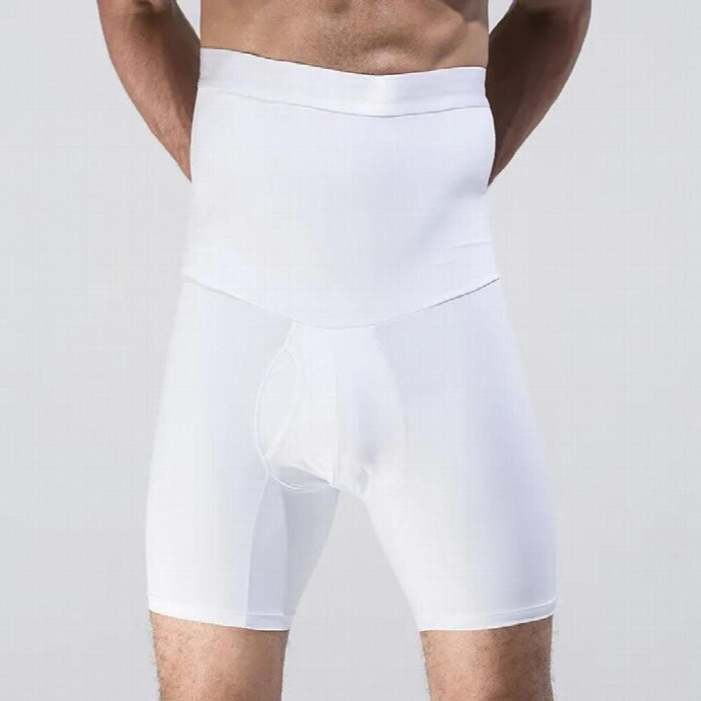 Multicoloured Men Male Abdomen Fat Burning Girdle Belly Pants Body Sculpting Shaper Corset Cummerbund Tummy Waist Slimming Belt Shorts
