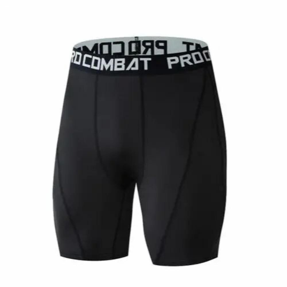 Practical Men Compression Sports Short Breathable Gym Active Shorts for Training-image-OPC-PCQRNP9-NEW