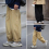 Men Overalls All-match Drawstring Closure Multi-pocket Men Cargo Pants Neutral Trousers 6