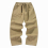 Men Overalls All-match Drawstring Closure Multi-pocket Men Cargo Pants Neutral Trousers 7