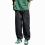 Men Trousers Solid Long Pants Pockets Wide Leg Cargo Trousers 1