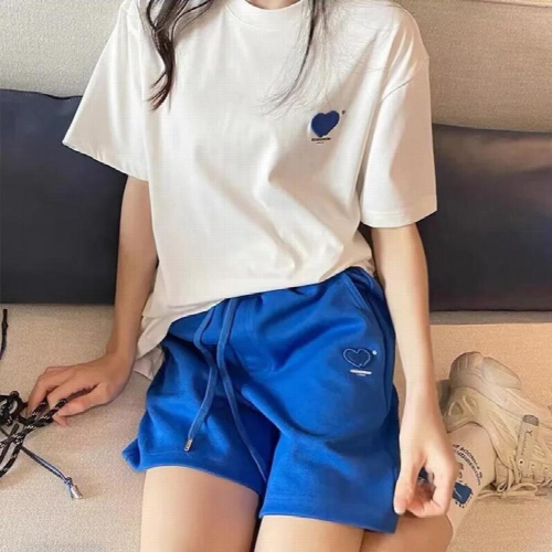Summer Short Pants High Drawstring Ader Embroidery Heart Shorts 2