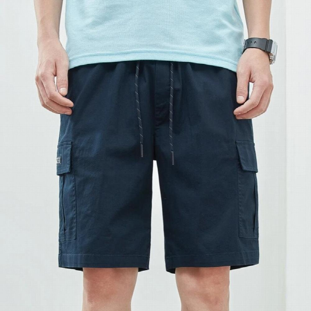 Summer Casual Cargo Shorts Men Comfortable Cotton Multi-Pocket Cargo Shorts Men Outdoor Tactics Jogging Sports Pants Men-image-OPC-PCQRWXN-NEW