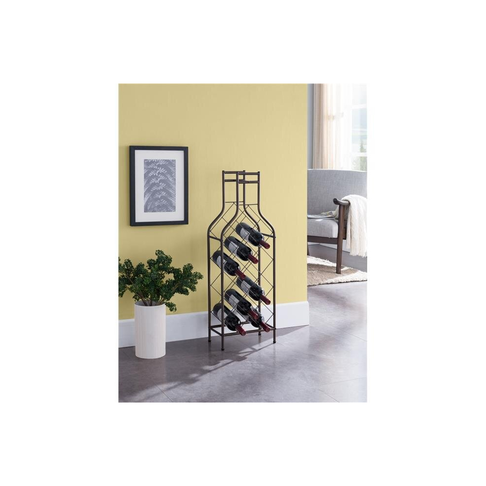 Ameherst 12 Bottle Metal Wine Rack-image-OPC-PCQRX6N-NEW
