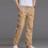 Man Overalls Ankle Length Versatile Soft Pockets Mid-Rise Men Cargo Pants 5