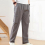Man Overalls Ankle Length Versatile Soft Pockets Mid-Rise Men Cargo Pants 6