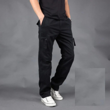 Autumn Winter Mens Army Pants Straight Long Men Trousers Casual Streetwe Tactical Pants Mens Pantalon Cargo Homme