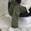 Men Long Pants Solid American Men Overalls Washable Buttons Cargo Pants 4