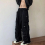 Men Long Pants Solid American Men Overalls Washable Buttons Cargo Pants 5
