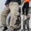 Man Pants Polyester Men Trouser Breathable Charming Modern Pockets Spring Trousers 2