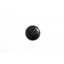 Trimits Imitation Leather Buttons  Black - each