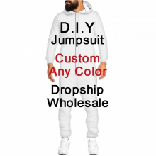 Print Mens Jumpsuit Party Hip-hop Pajamas Zipper Rompers Oversized Clother Male Graffiti Street Style