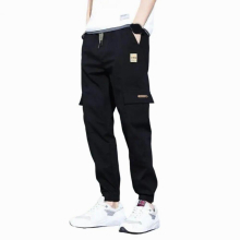 Overalls Washable Men Pants Solid Everyday Wear Wear-resistant Autumn Men Pants