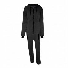 Autumn Winter 5 Colors Unisex Men Pajamas Hooded Jumpsuit Onesie All In One Jumpsuits M-2XL