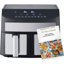 Domestic King 7L Digital Dual Basket 2400W Air Fryer- DK18094